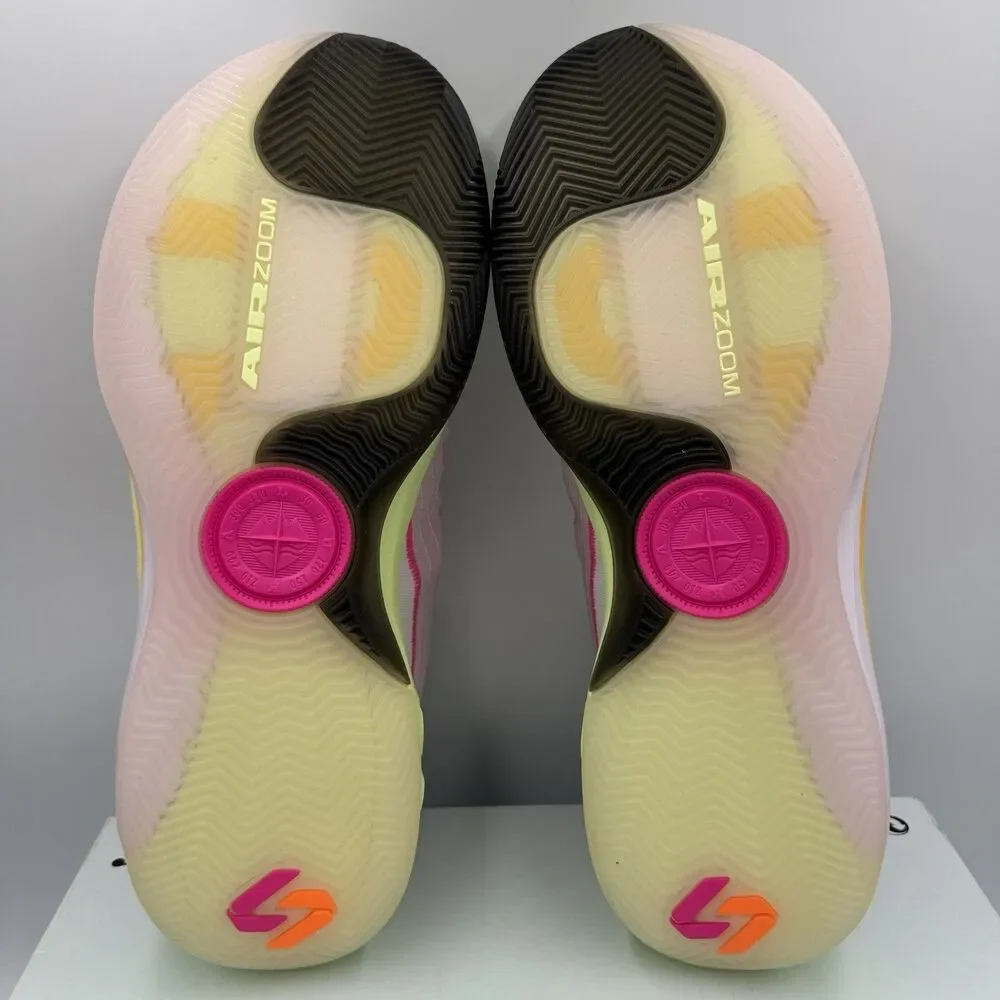 Jordan Luka 4 Gone Fishing Sneakers Pink Yellow IB7903-600 Men's Size 10.5 Shoes